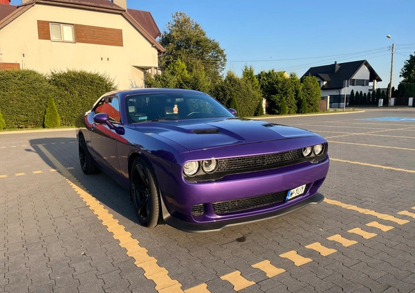 Dodge Challenger cena 154000 przebieg: 79000, rok produkcji 2015 z Ostrołęka małe 301